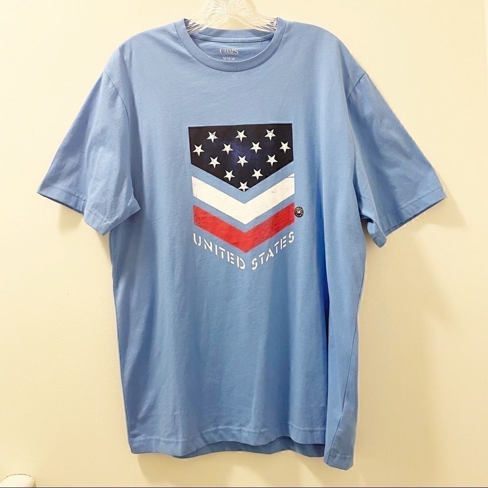 🇺🇸Chaps United States Graphic Tee - Size Medium